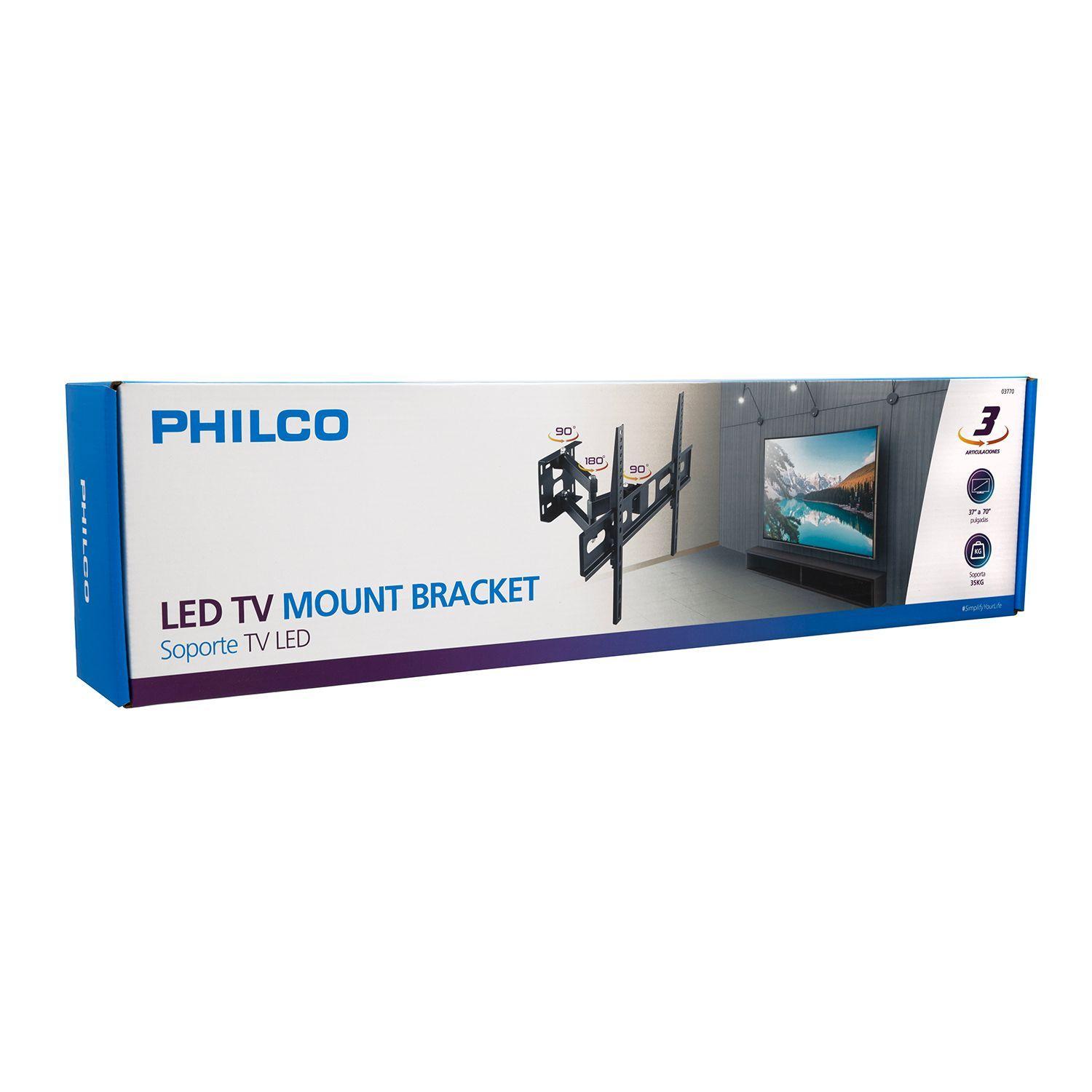 Soporte Tv Lcd Led 3 Articulaciones Philco 37 - 70-7