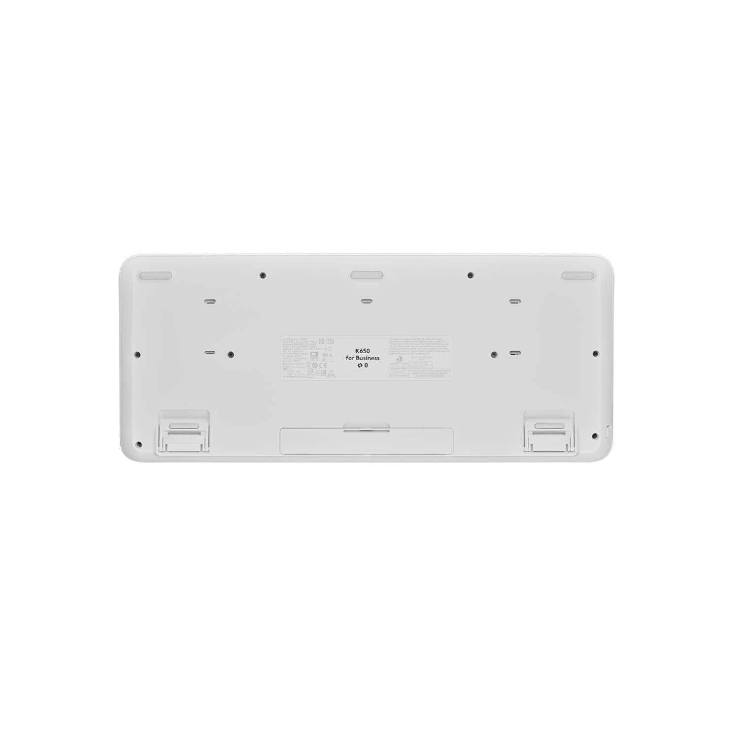 Teclado Wireless Signature Logitech K650 Blanco-3