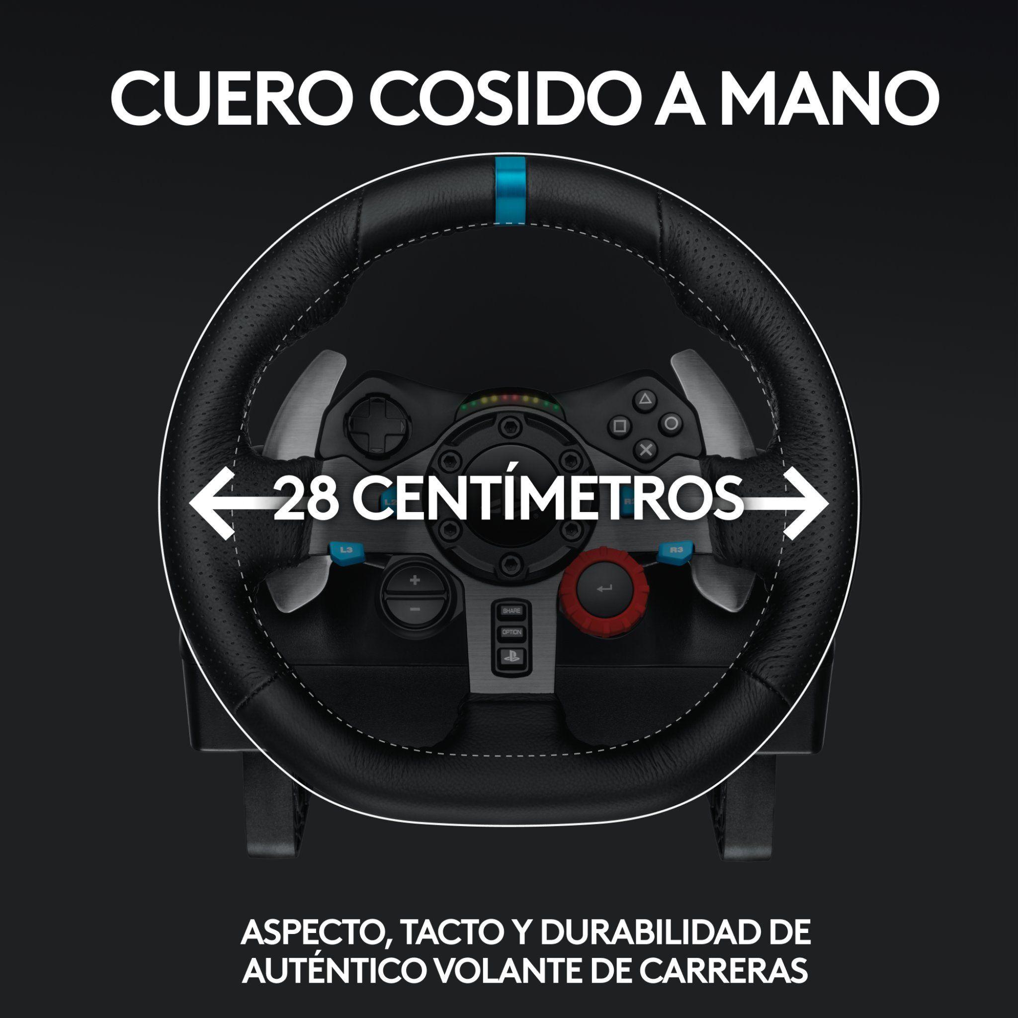 Volante Logitech con pedales G29 para Ps3 Ps4 Ps5 y PC-4