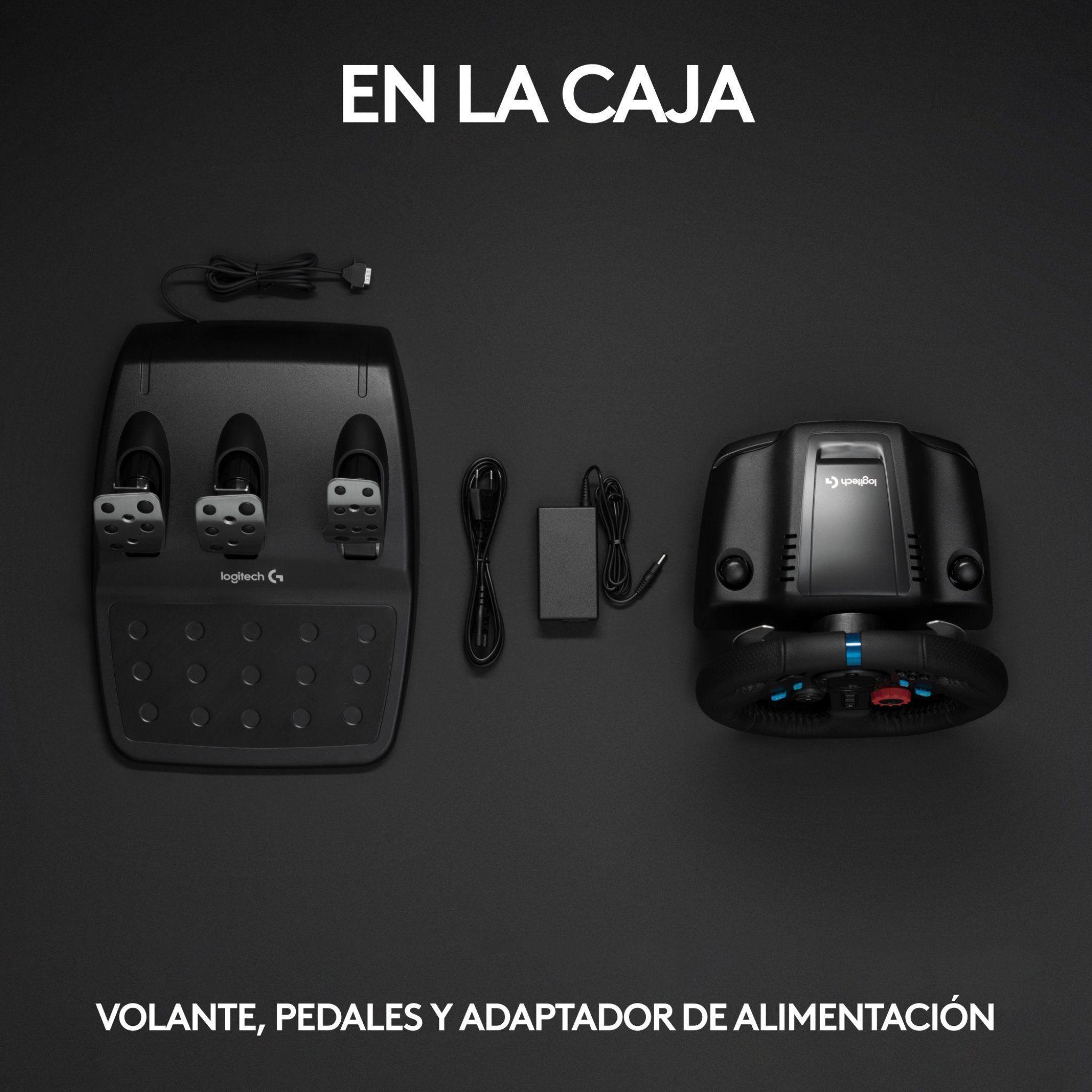Volante Logitech con pedales G29 para Ps3 Ps4 Ps5 y PC-5