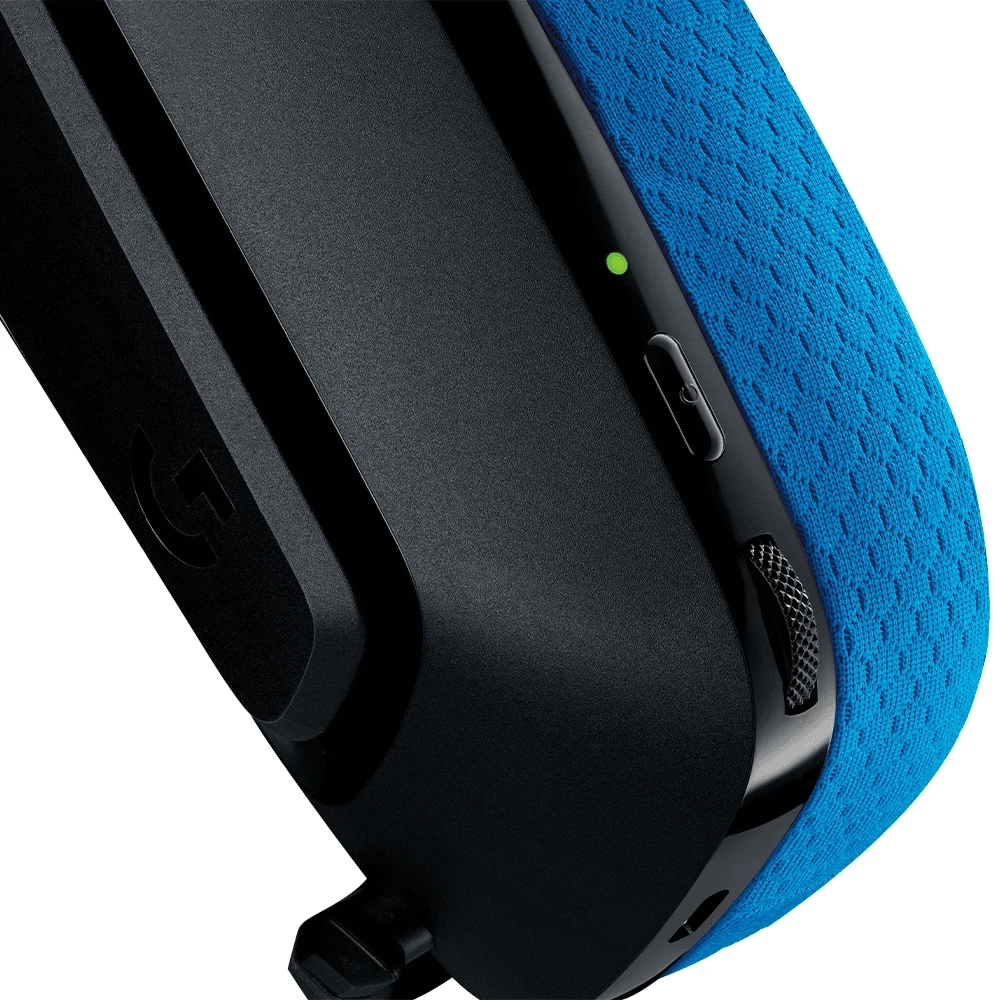 Aud fonos Gamer Logitech G G535 Lightspeed Negro Y Azul-3