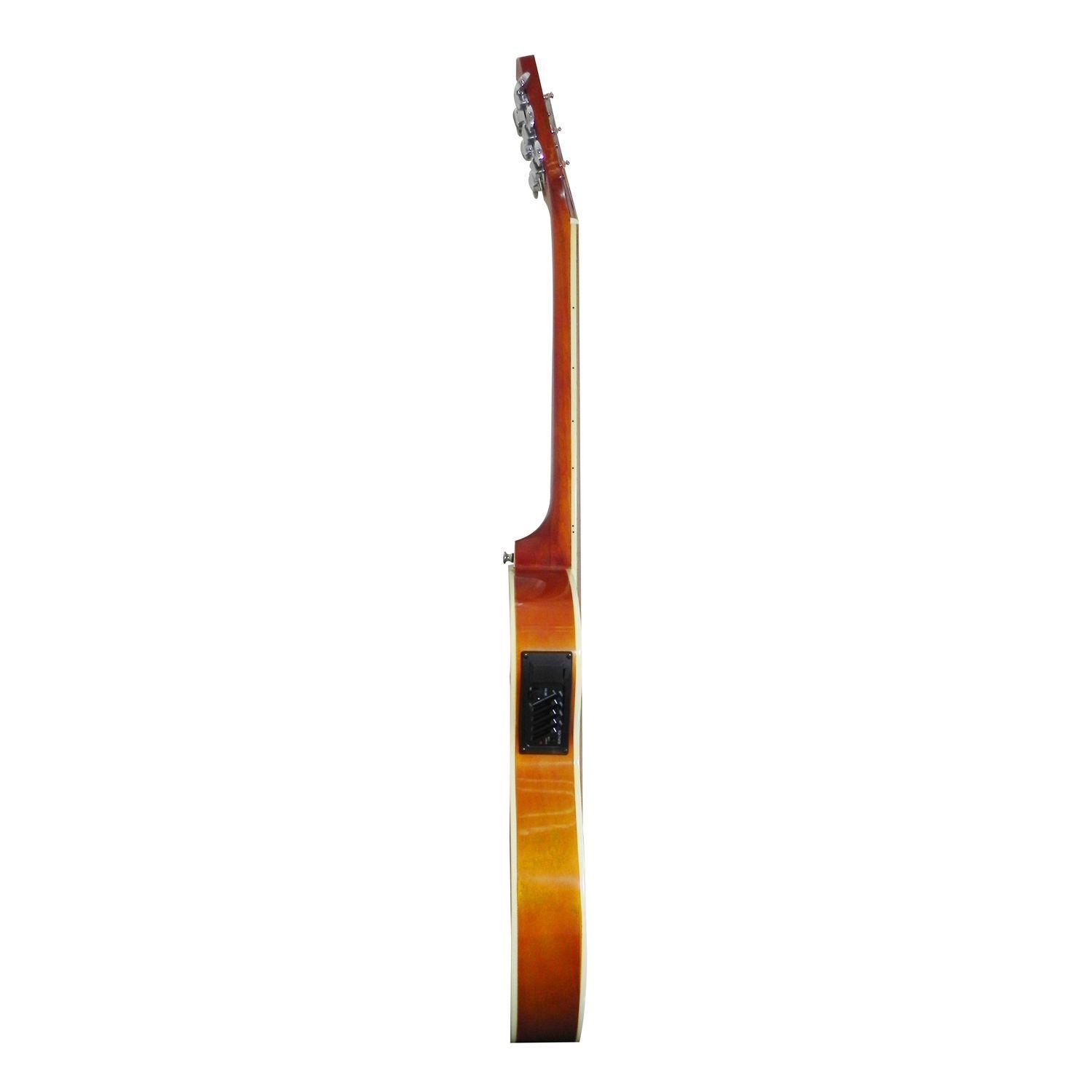 Guitarra Electroacústica Sevillana 40 Slim Con Funda -2