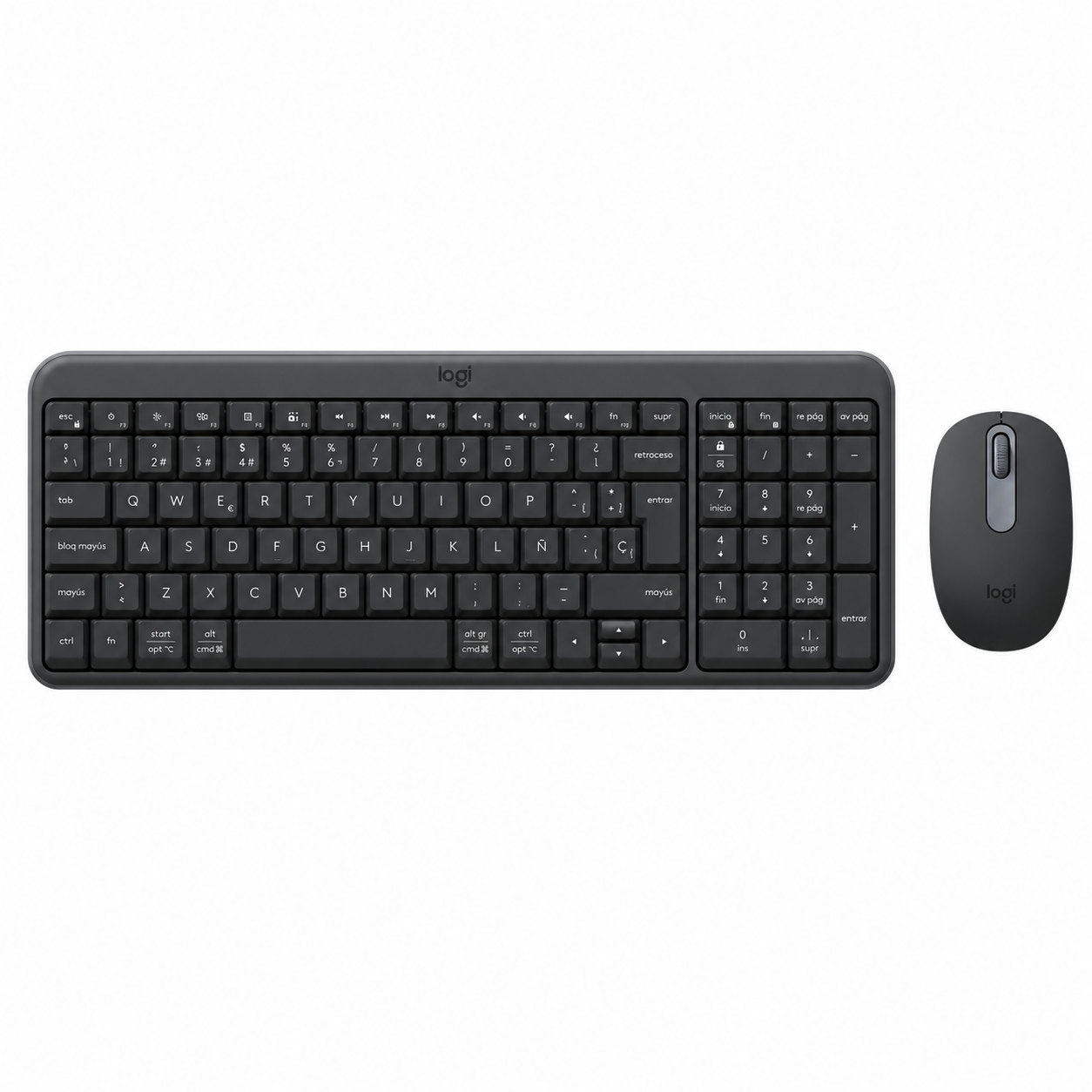 Teclado Mouse Logitech MK250 Negro Espa ol-3