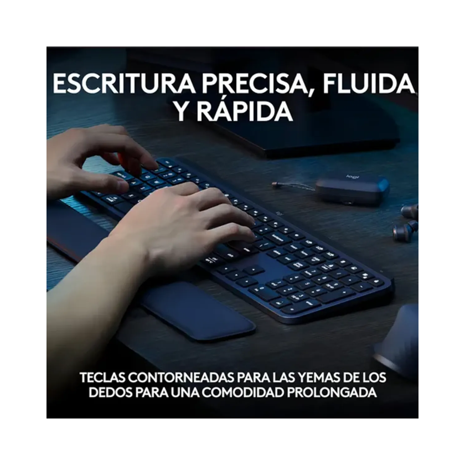Teclado Inalámbrico Logitech Mx Keys S Español-3