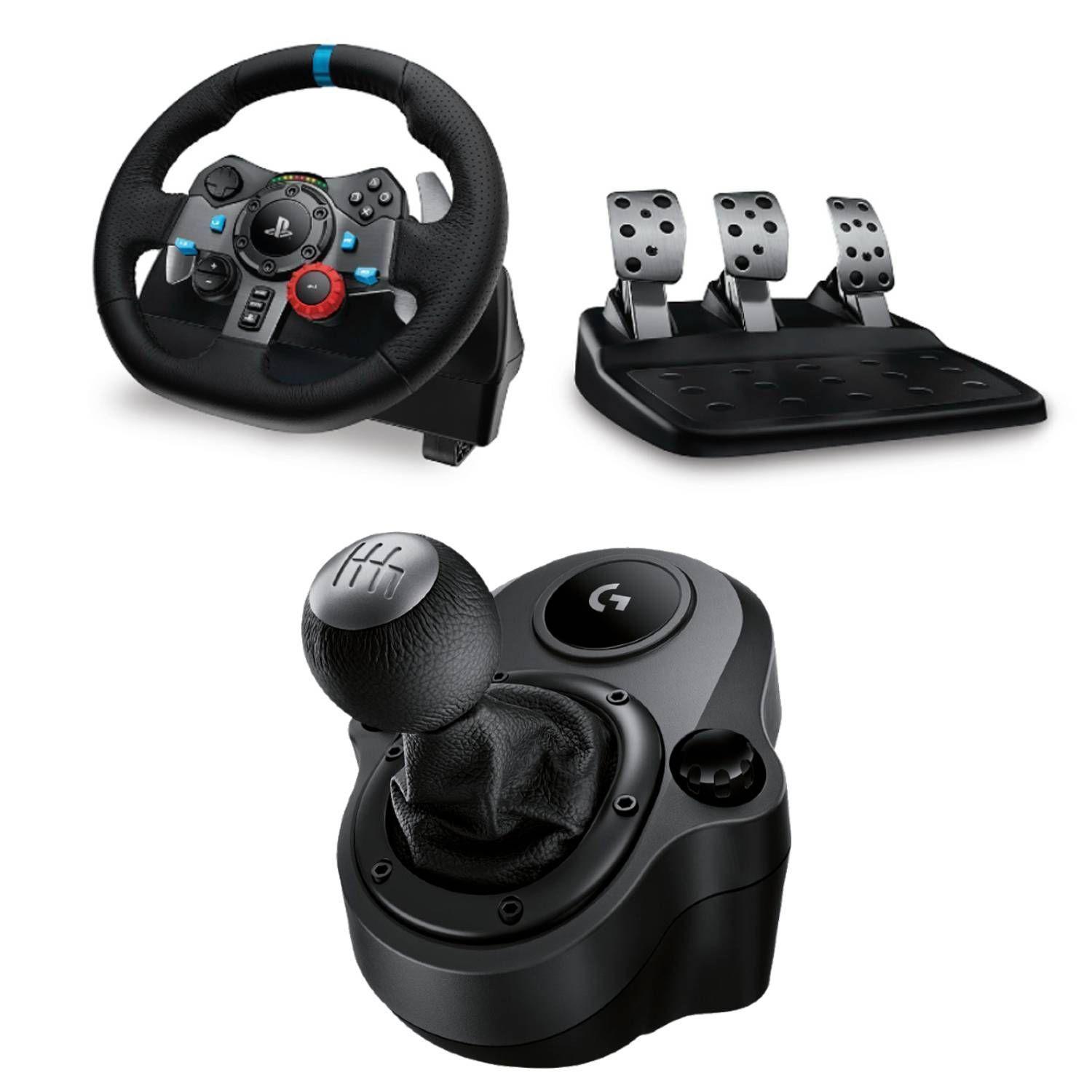 Volante y Palanca Logitech G29 Para Ps3 Ps4 Ps5 Pc-0
