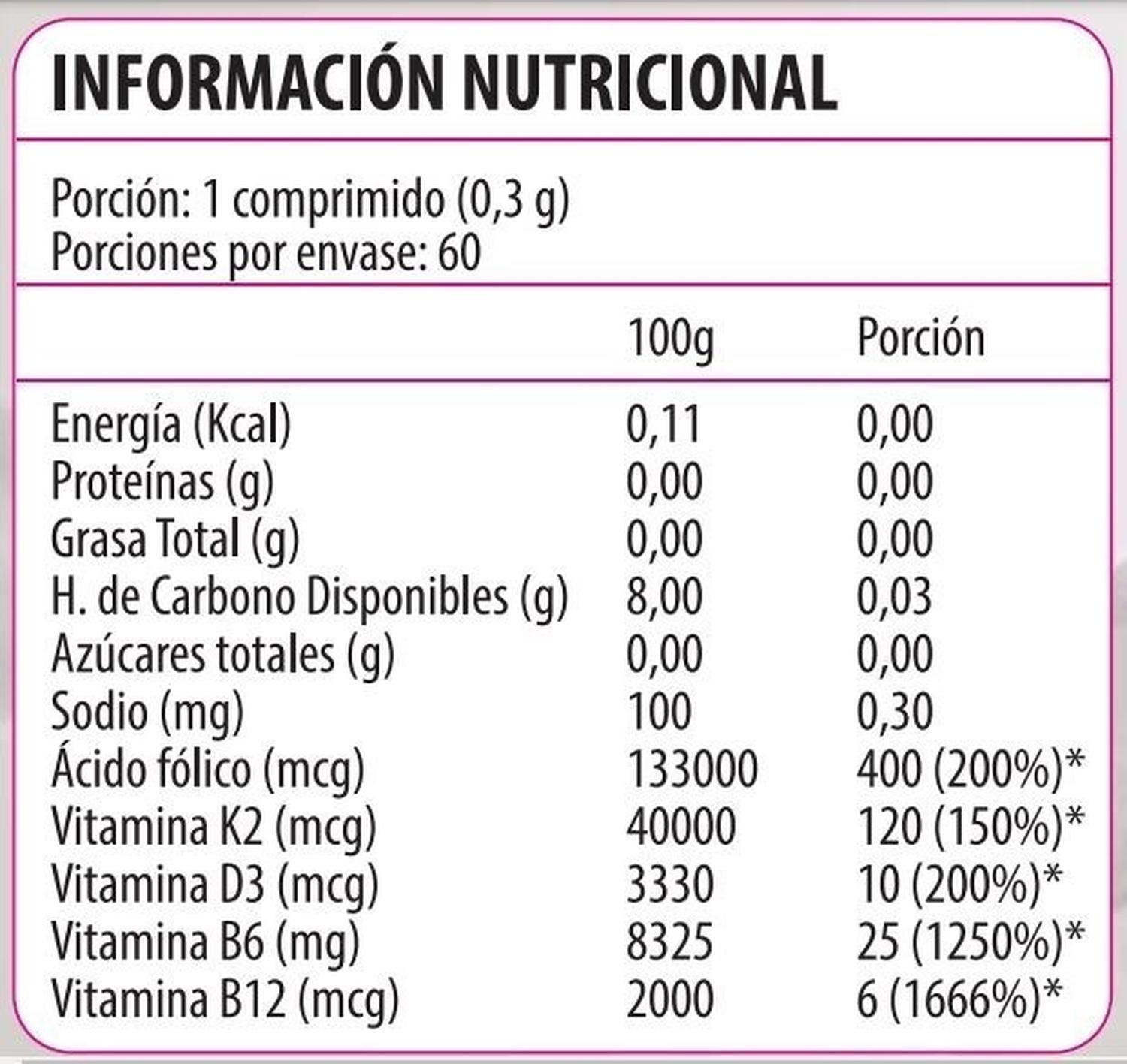 Vitamin Up Multibone Max - 60 Comprimidos-2