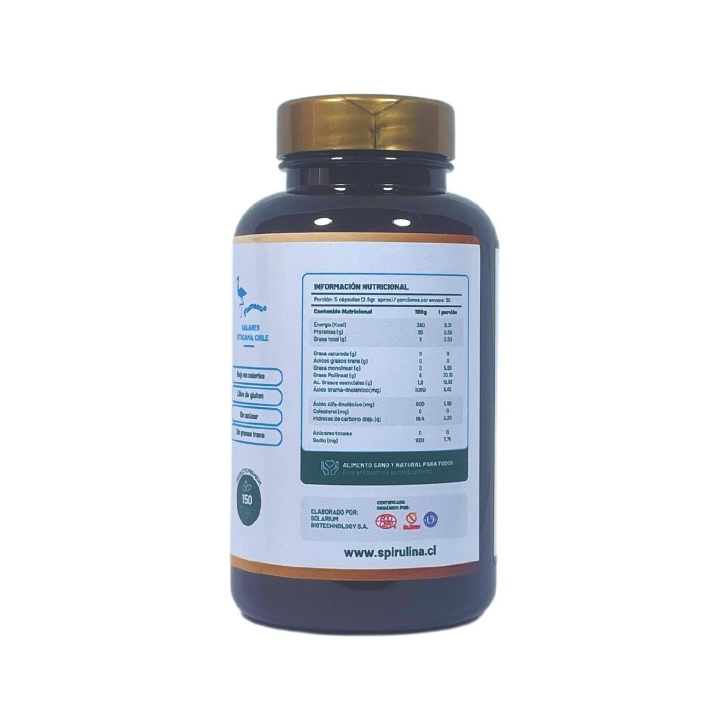 Pack Spirulina con Lecitina + Spirulina 180 Tabletas.-4