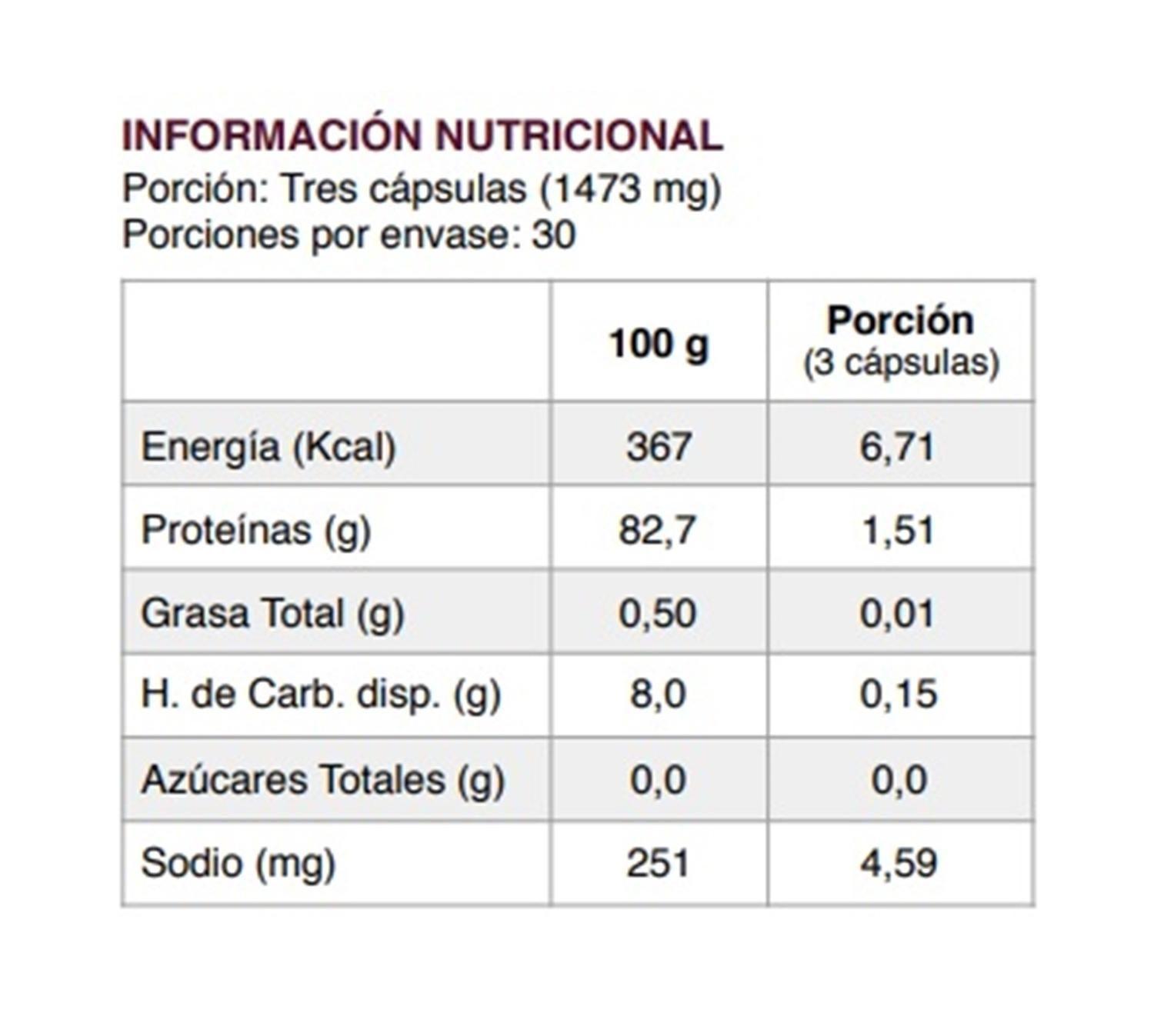 Colágeno Hidrolizado De Alta Densidad 90 Caps.-2