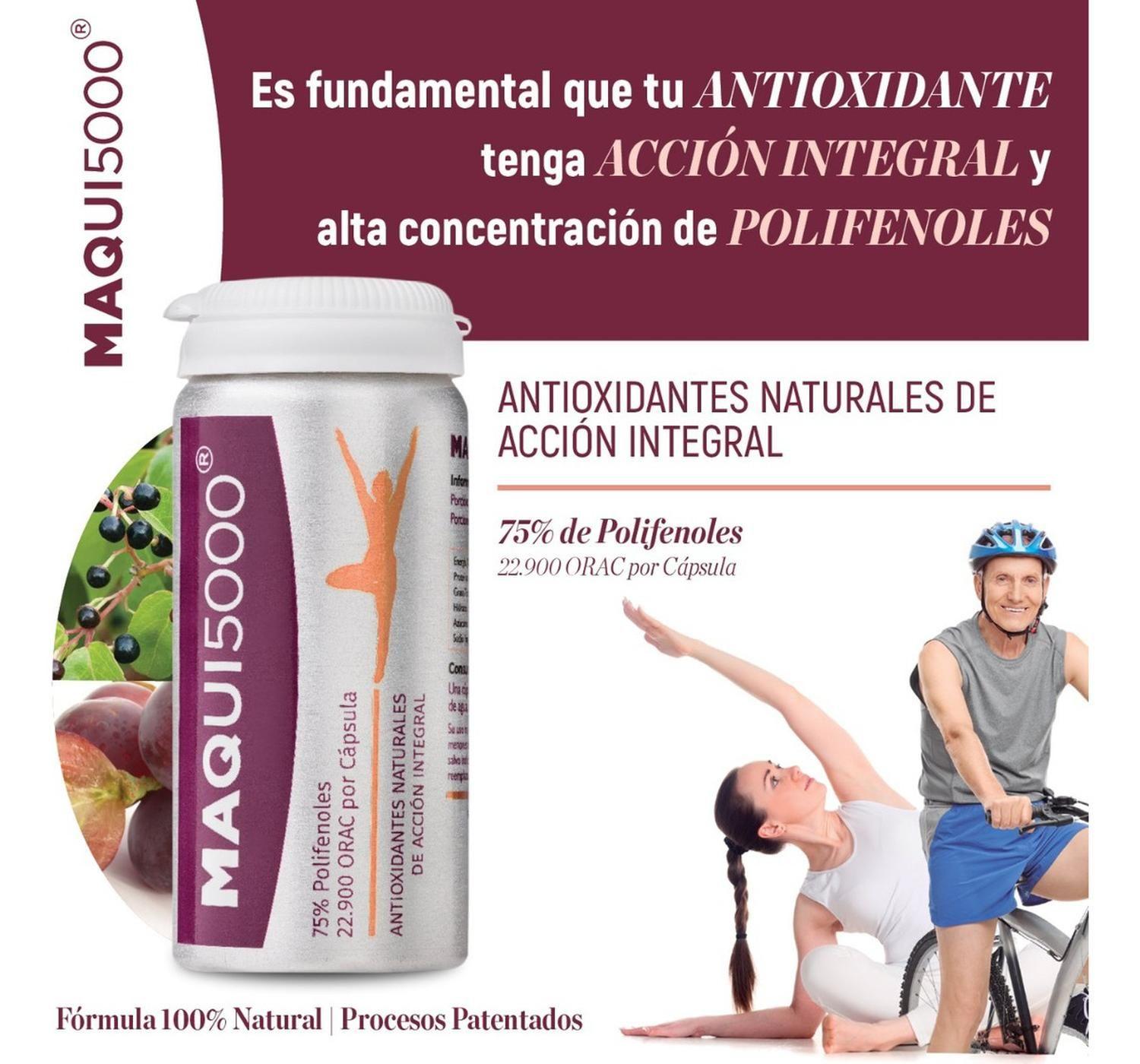 Antioxidante Maqui 5000 - 30 Cápsulas.-1