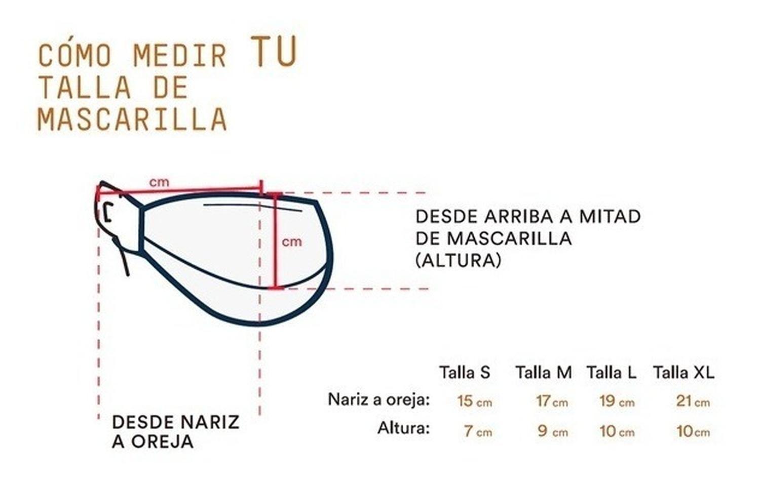 Mascarilla Con Partículas De Cobre - Talla L-3