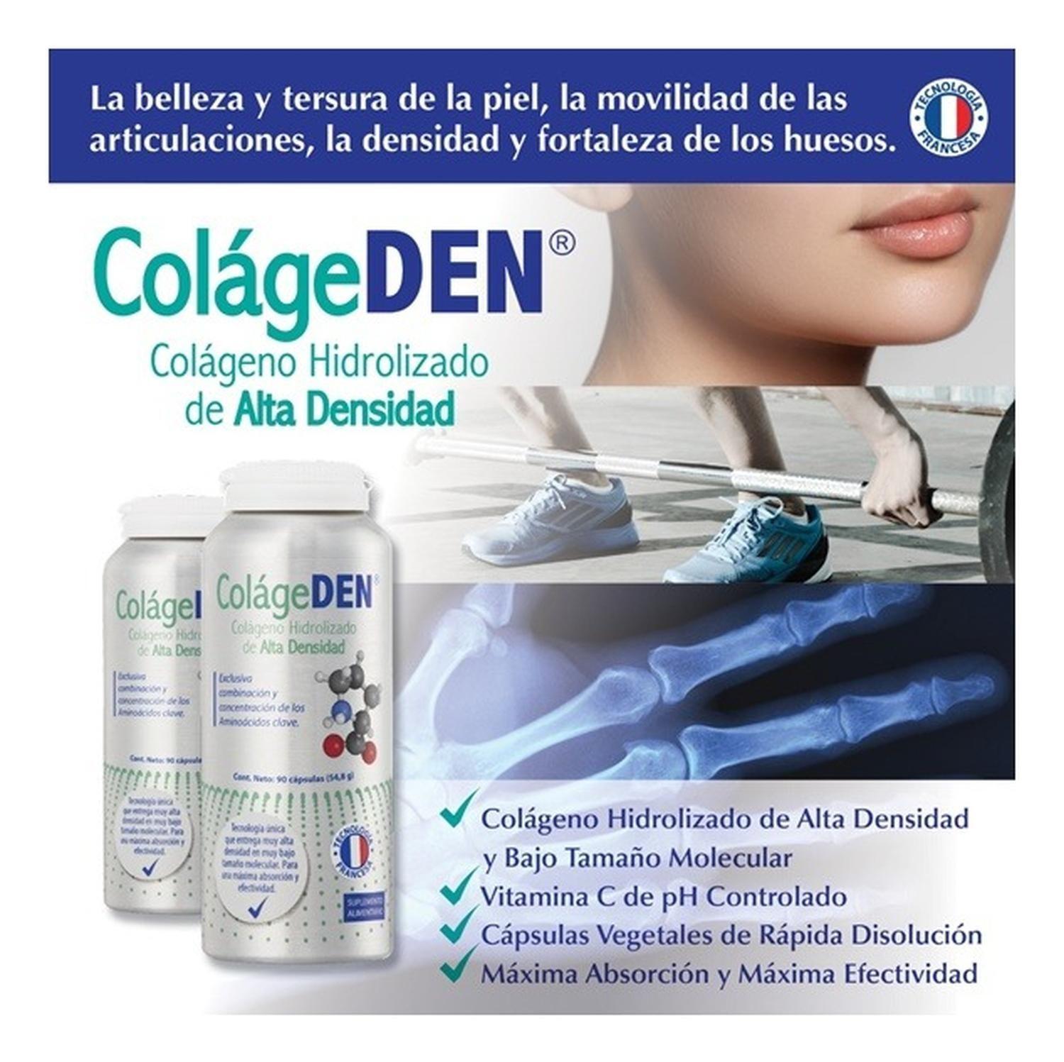 Pack Colágeno Colageden 3 Meses + Mascarilla Con Cobre-2