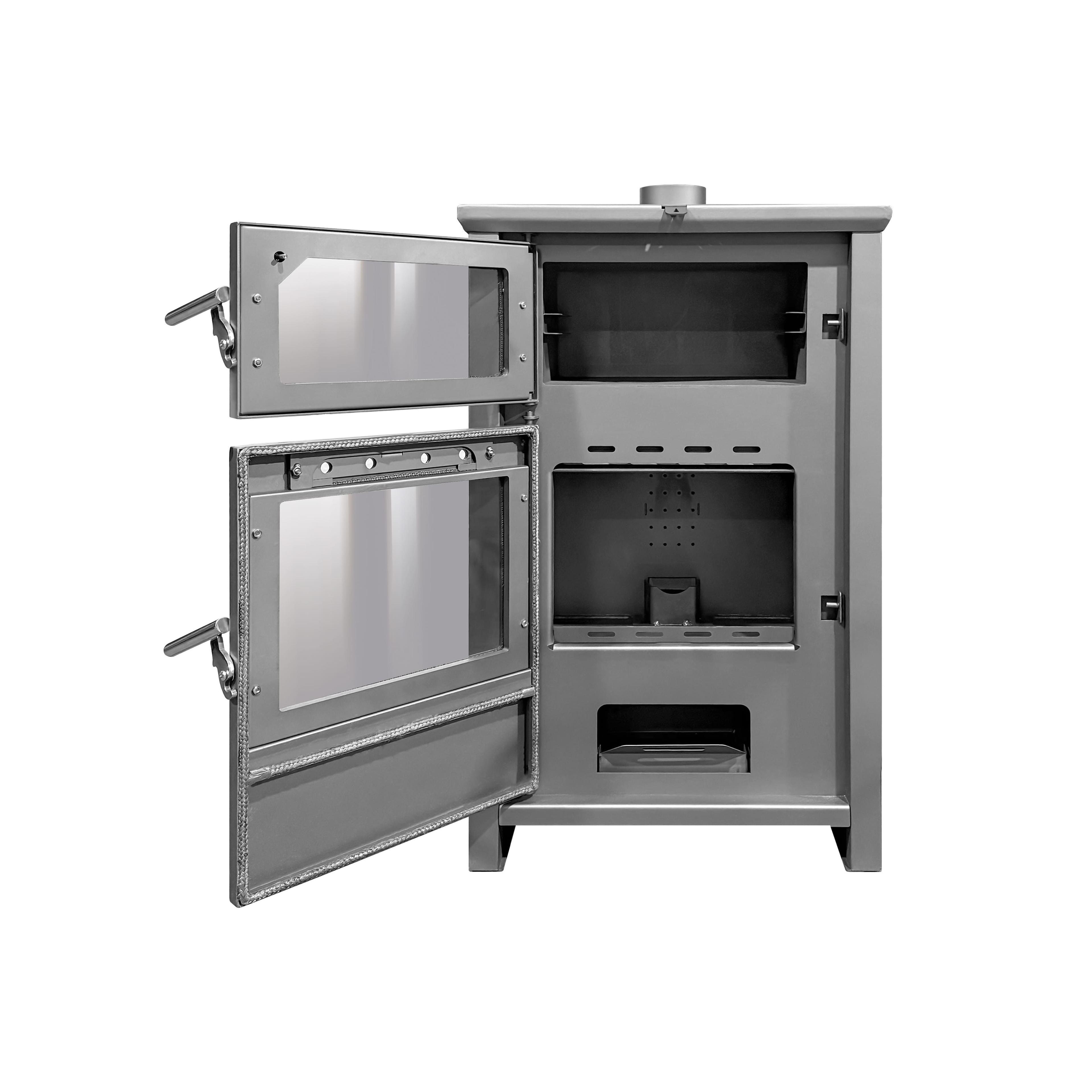 Cocina Policombustible Leña o Pellet Puyehue L-4