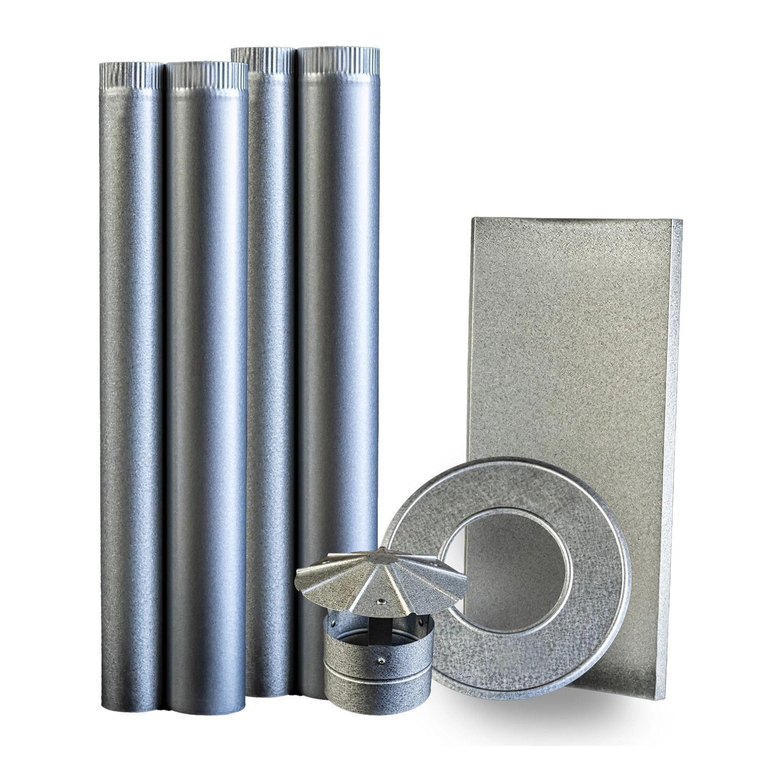 Kit Instalación  Alcazar Cocinas 6" Enlozadas-0