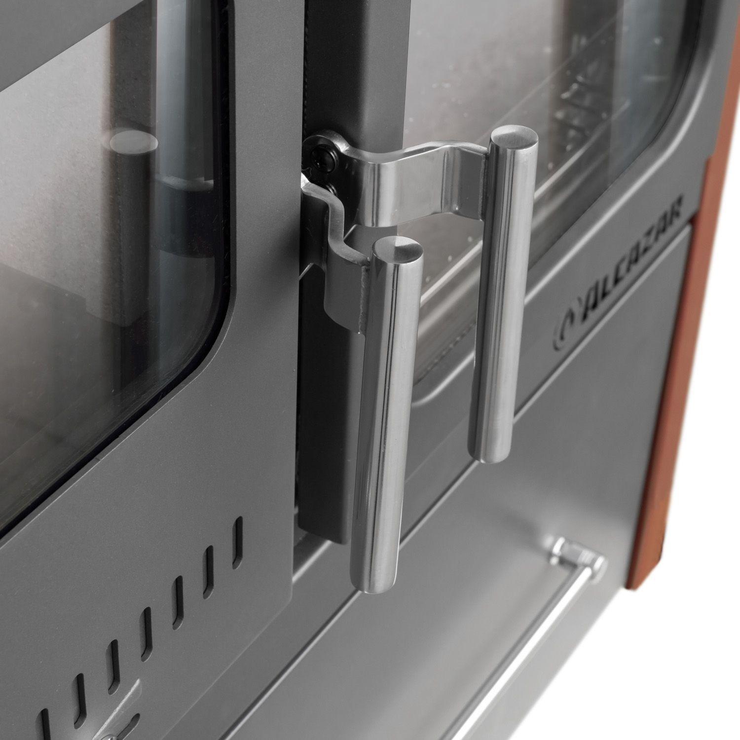 Cocina a Leña Alcazar Europea M90 Burdeo-7