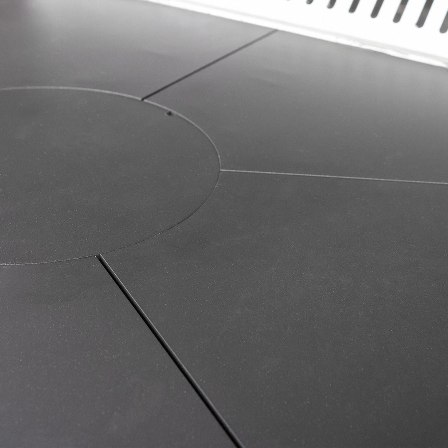 Cocina a Leña Alcazar Europea S900 Gris-3