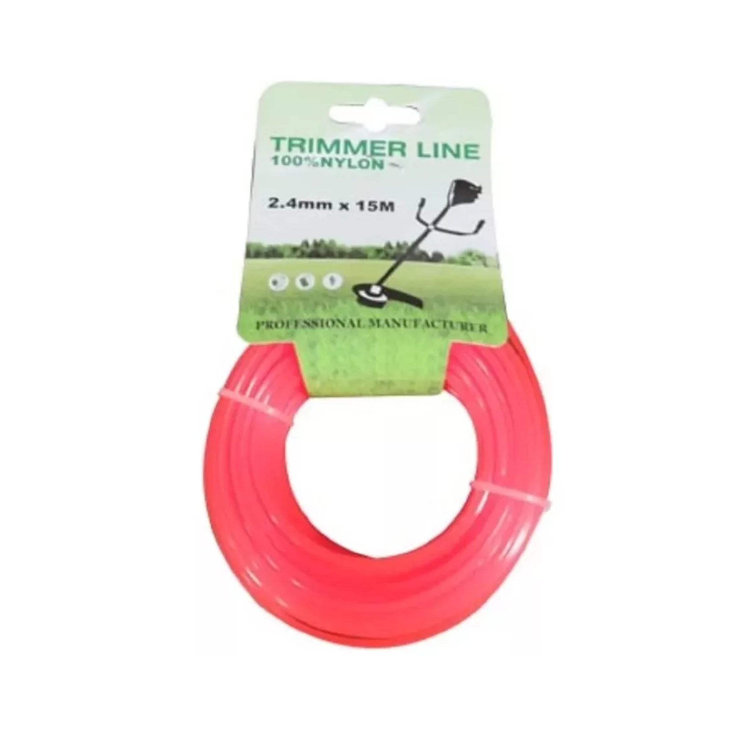 Nylon Piola Para Desmalezadora 24x15 Mt Normal Orilladora-1