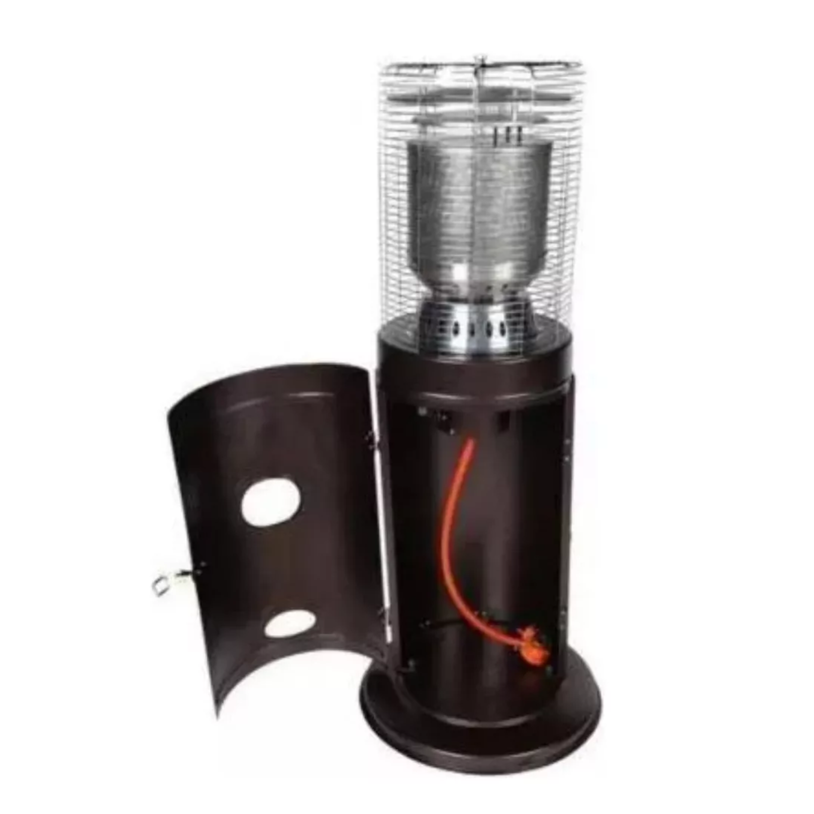 Estufa A Gas De Patio Exterior-interior Bronce + Covertor-2