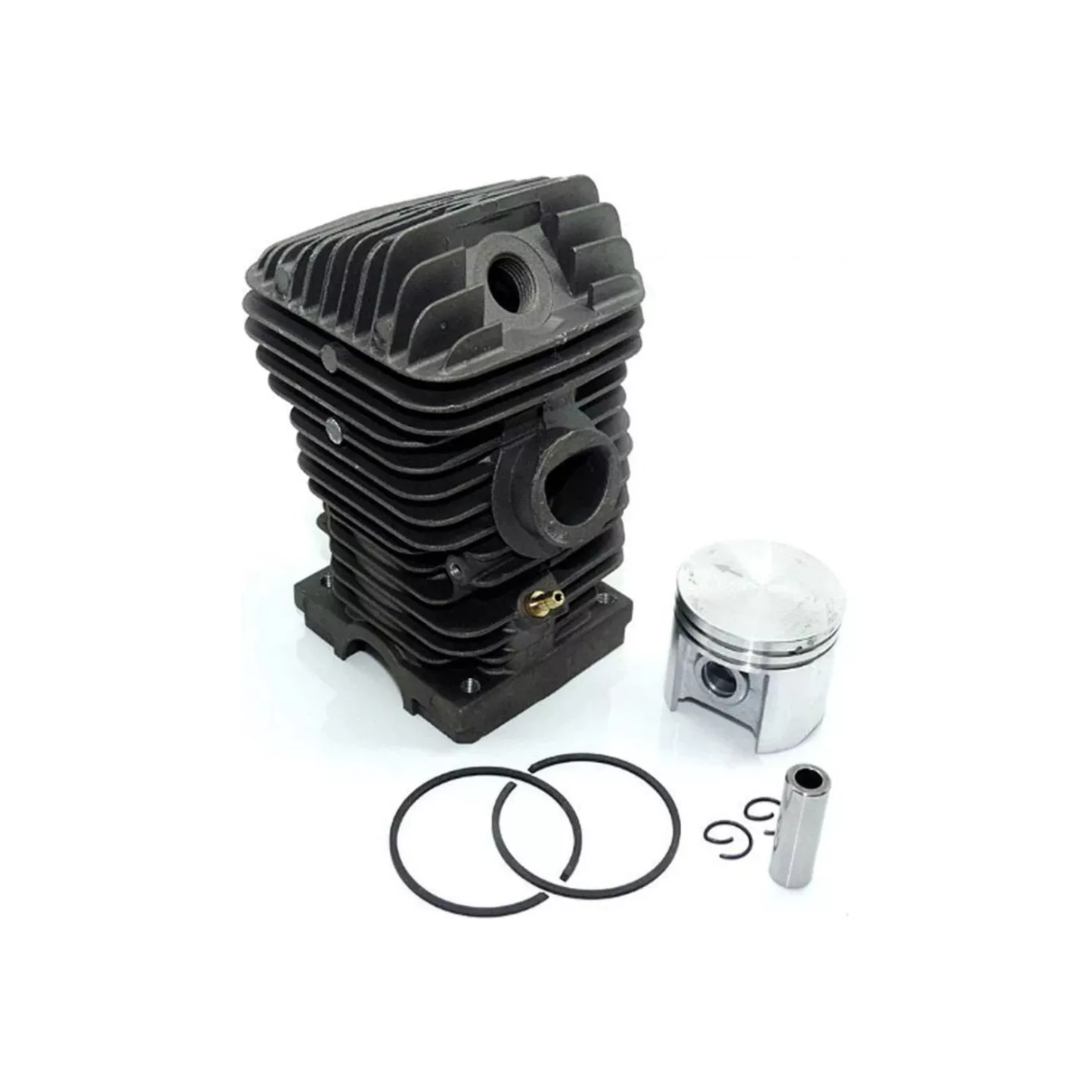 Cilindro Con Pistón Y Anillos Para Motosierra Ms250-2