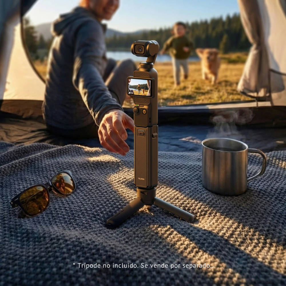 Grip Power Bank para DJI Osmo Pocket 3 4 5000mAh - Telesin-2