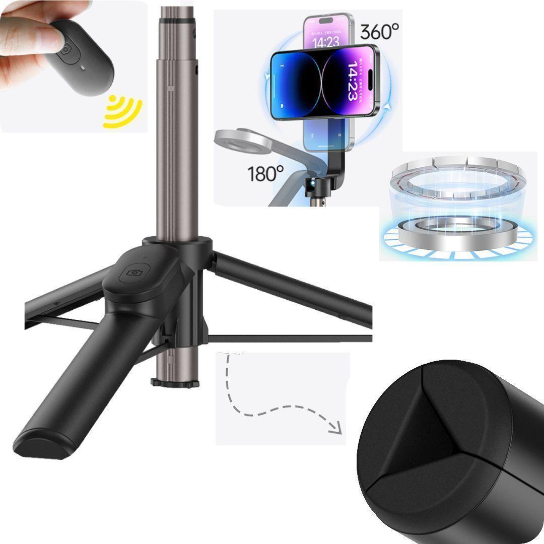 Bastón Selfie Magnético para Smartphone Control BT - Telesin-4