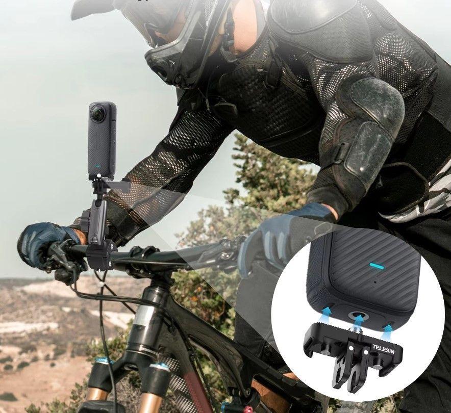 Adaptador Magnético para Insta360 X4 Dos Garras para Montaje-5