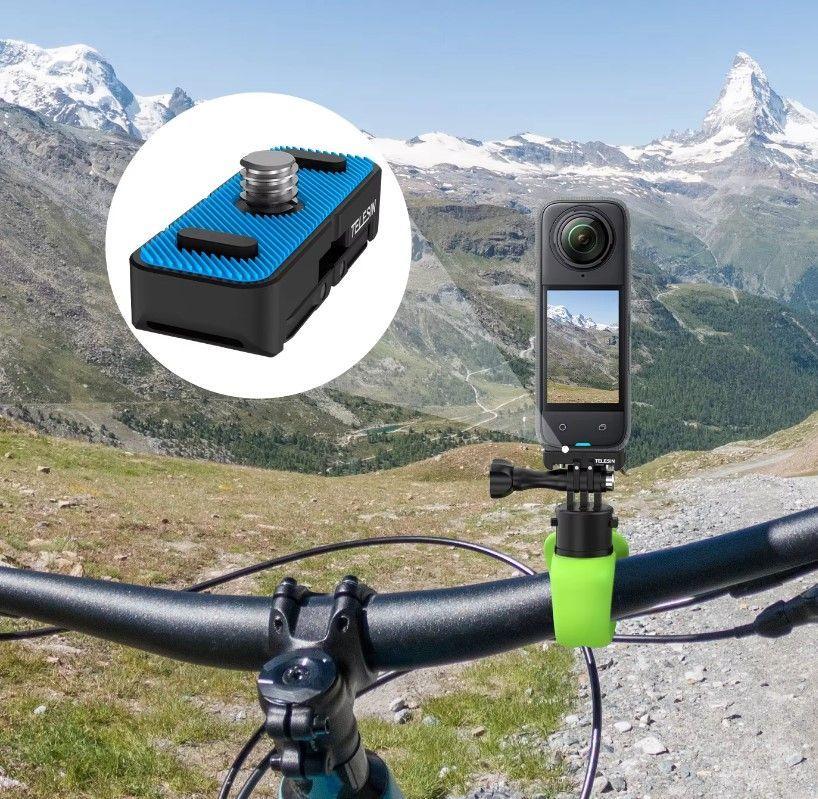 Adaptador Magnético para Insta360 X4 Dos Garras para Montaje-6