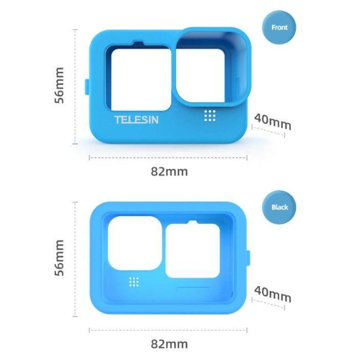  Funda protectora de silicona con correa para GoPr-2