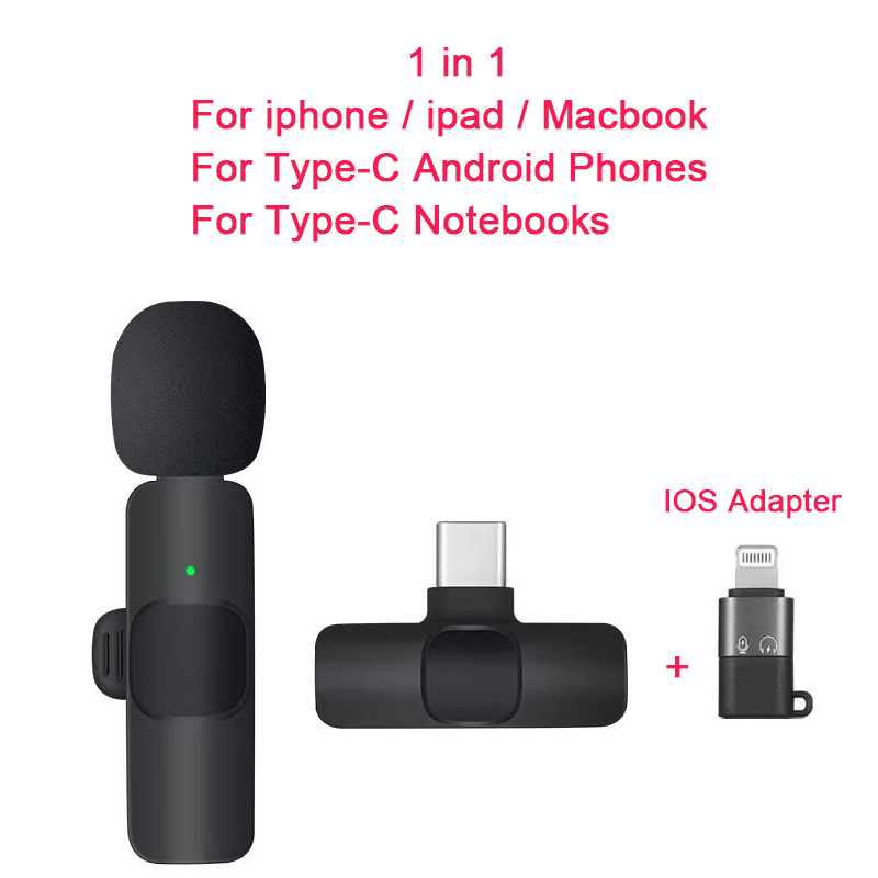 Microfono K8 Inalambrico Tipo C - Tipo Iphone-5