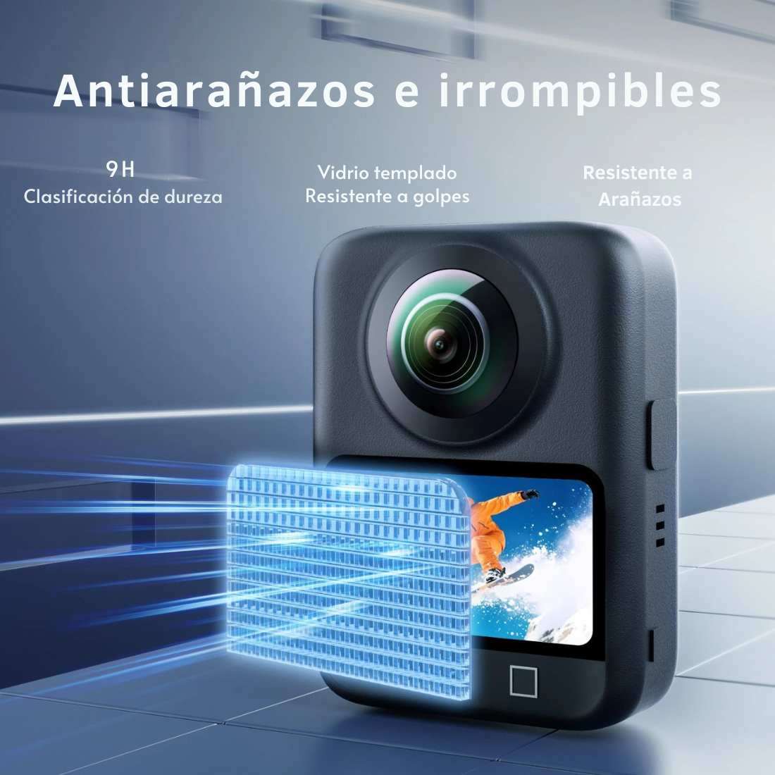 Lámina de Vidrio Templado para Cámara DJI Osmo 360-3