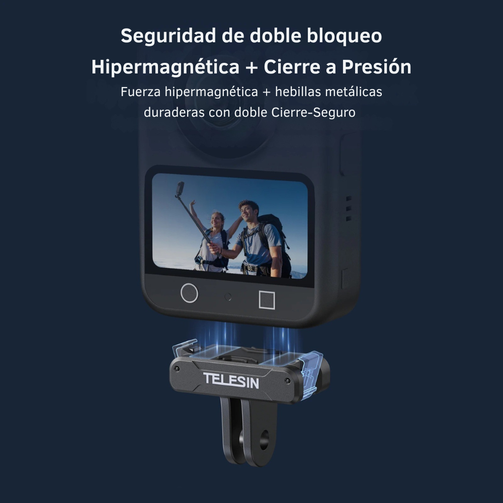 Adaptador Magnético Rápido para DJI Osmo 360 y Action 5 4 3-2