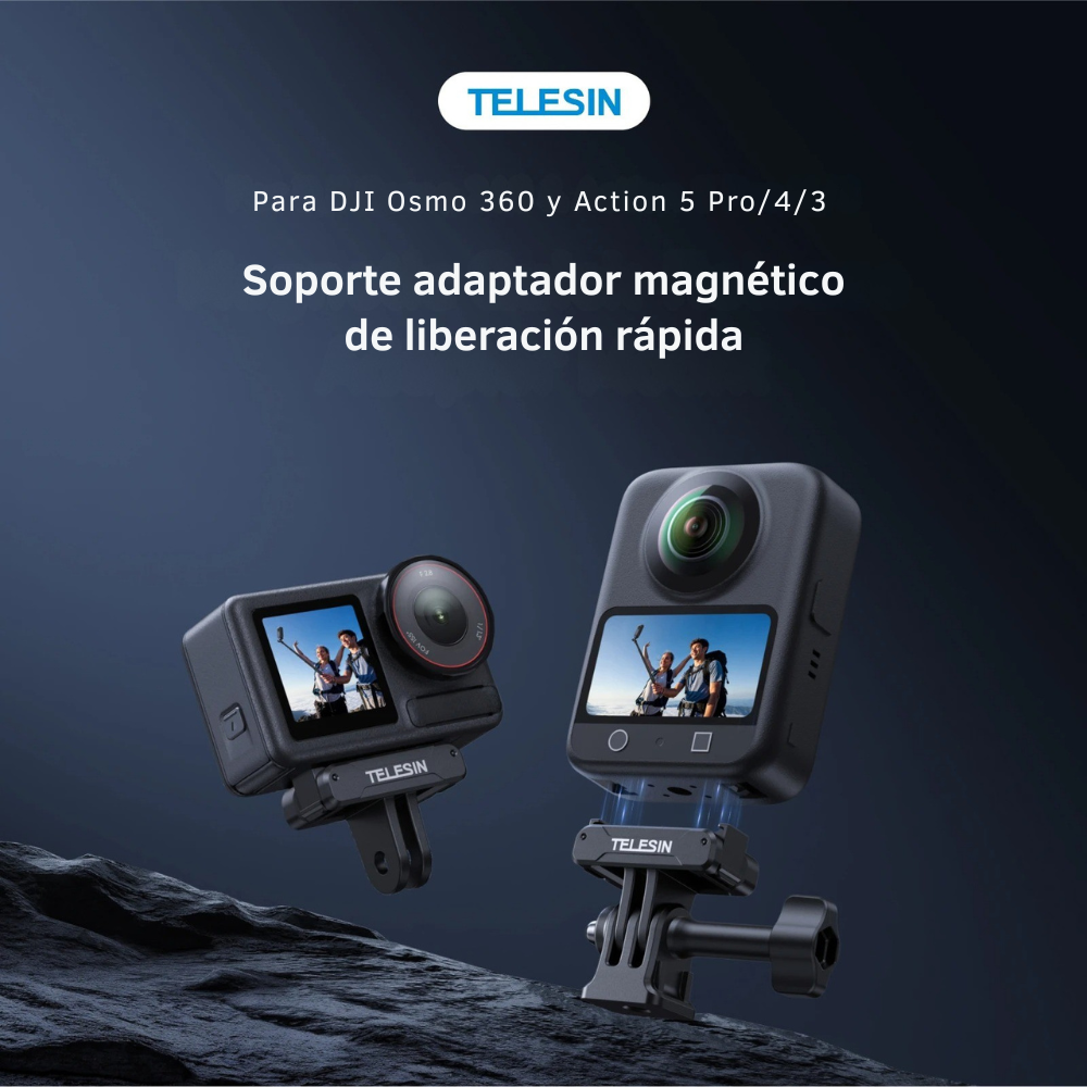 Adaptador Magnético Rápido para DJI Osmo 360 y Action 5 4 3-3