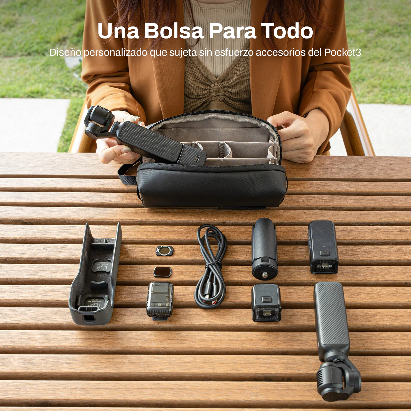 Bolso Táctico Impermeable para DJI Osmo Pocket 3 /Accesorios-4