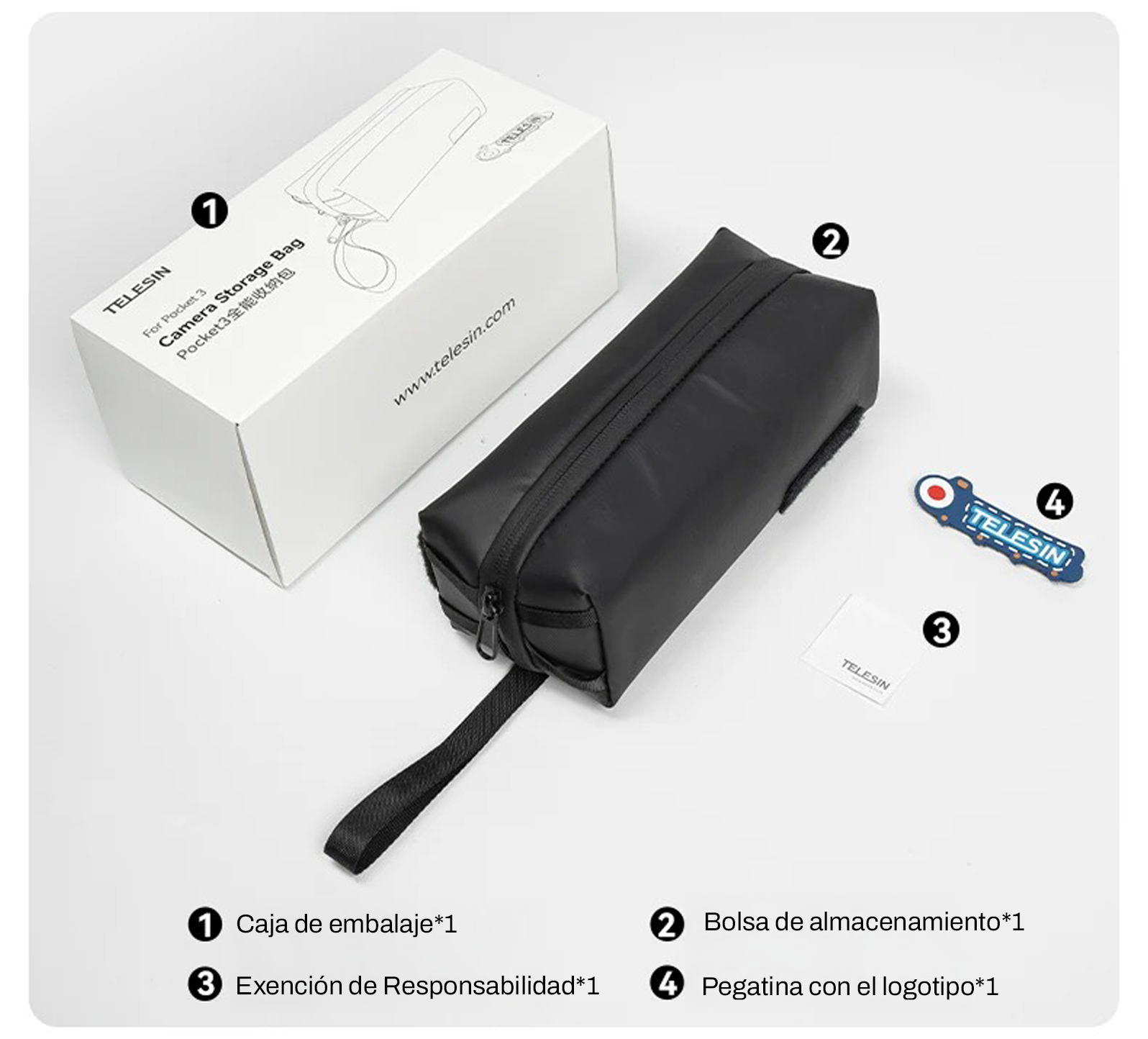 Bolso Táctico Impermeable para DJI Osmo Pocket 3 /Accesorios-7