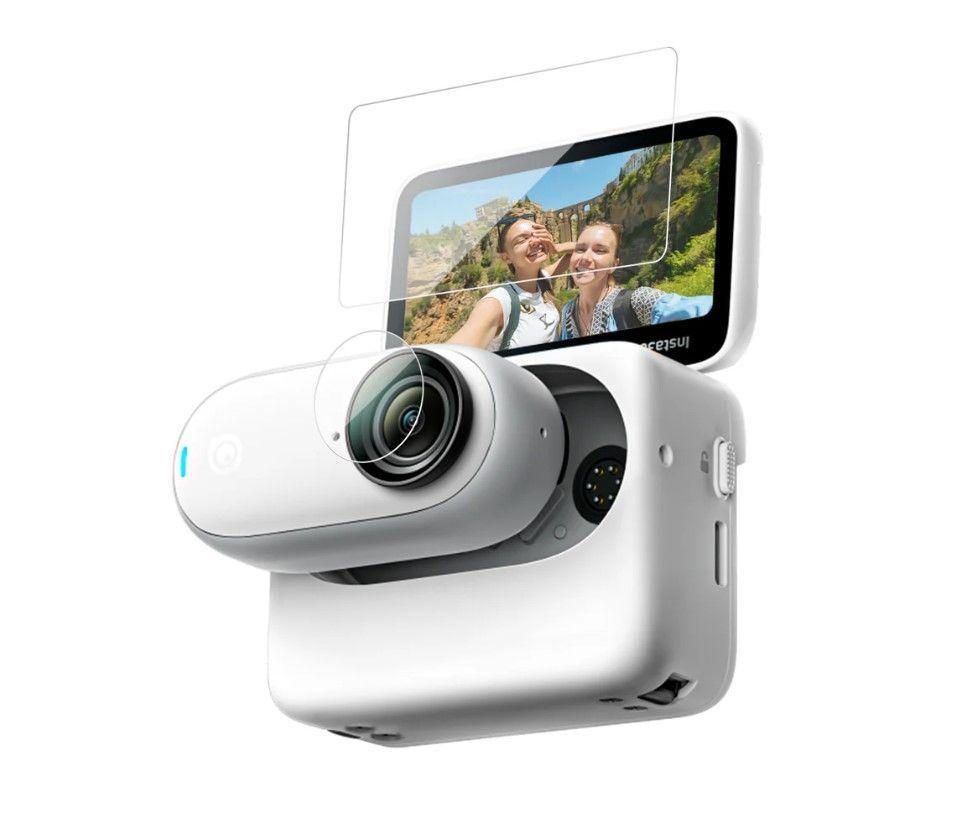 Lamina de Vidrio Templada para Insta360 GO 3 - Telesin-2