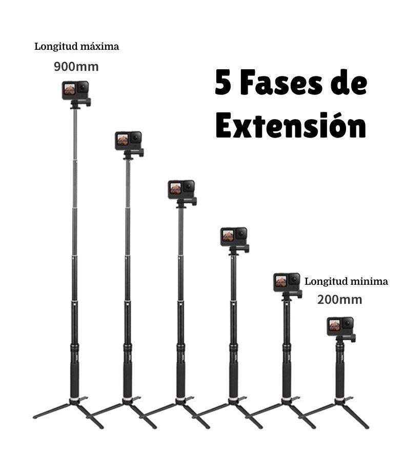 Bastón Selfie Trípode Para Smartphone Y Cámara GoPro U Otras-6