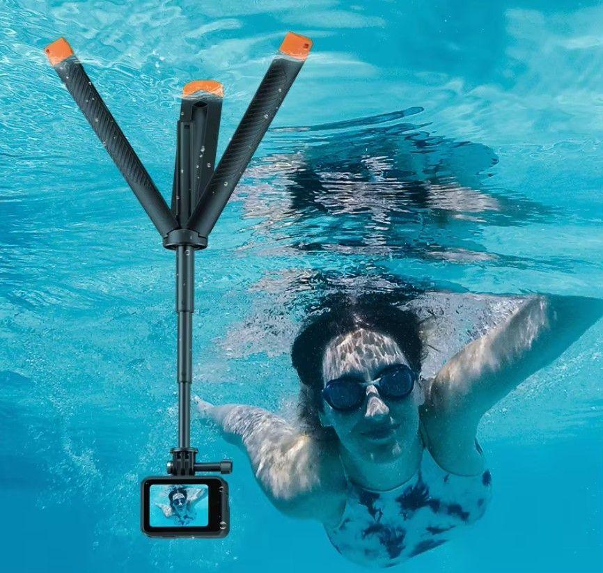 Bastón Tripode Flotante para GoPro y Otras Cámaras de Acción-7