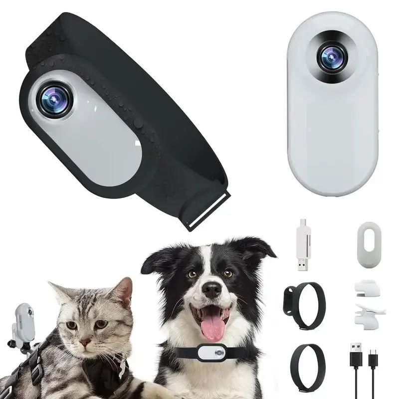 Cámara Deportiva para Mascotas y Acción con Collar HD A100 -6
