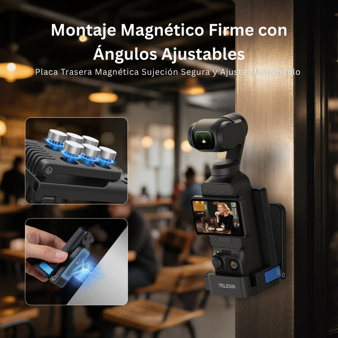 Soporte Magnético para Cámara DJI Osmo Pocket 3-2