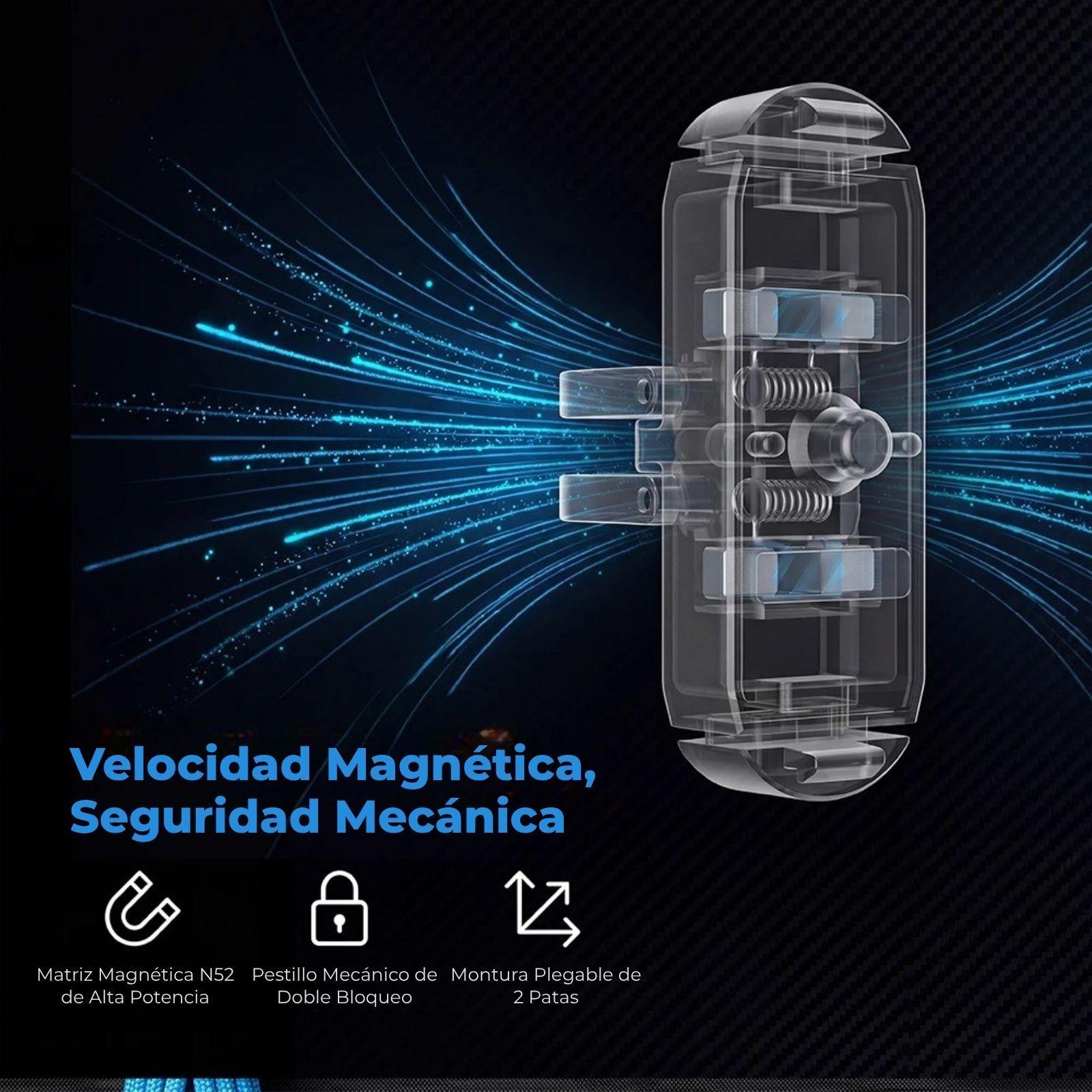 Soporte Magnetico de Aluminio para Gopro Max 2 y Gopro 13-5