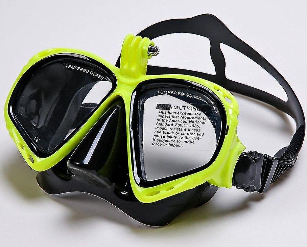 Lentes de Snorkel Amarillo Fluorecente para Cámara -1