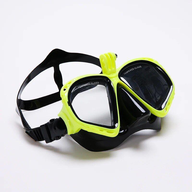 Lentes de Snorkel Amarillo Fluorecente para Cámara -2