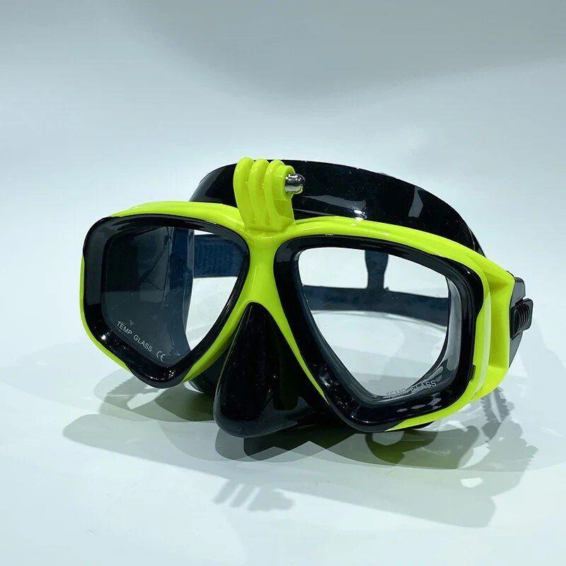 Lentes de Snorkel Amarillo Fluorecente para Cámara -3