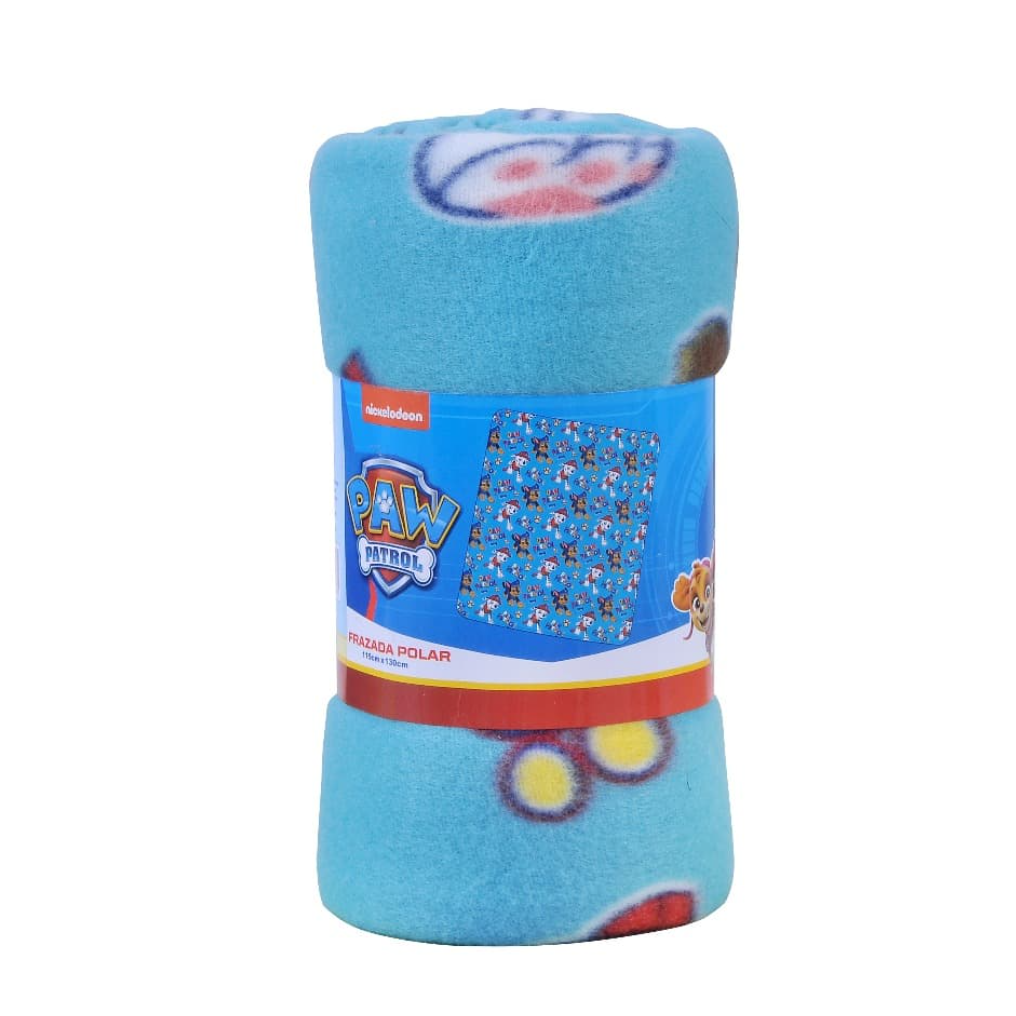 Manta Paw Patrol - Frazada Polar de 115X130 cm-1