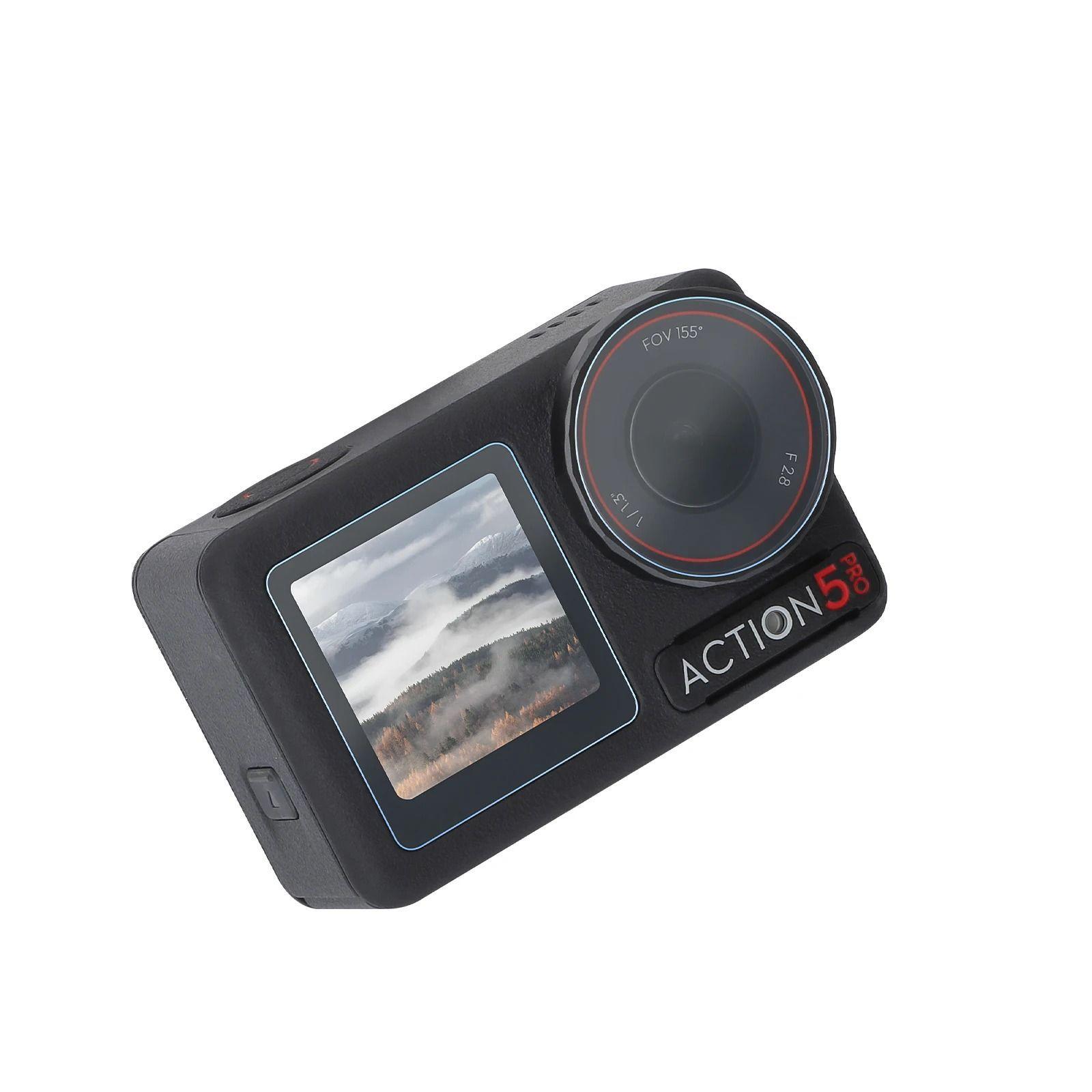 Láminas de Vidrio para DJI Osmo Action 5 Pro - Telesin-2