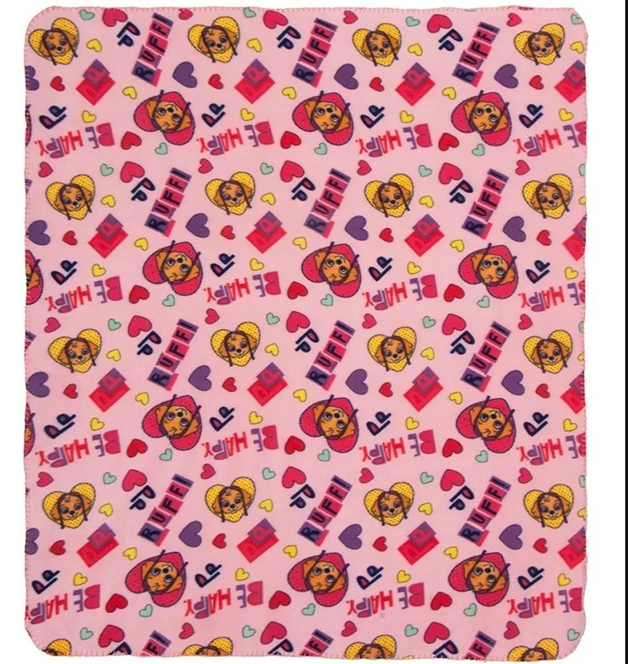 Manta Paw Patrol Skye - Frazada Polar de 115X130 cm-0