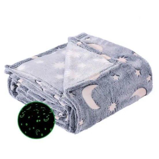 Manta Mágica Niños Bebe Brilla En La Oscuridad 120x165 Cms-1