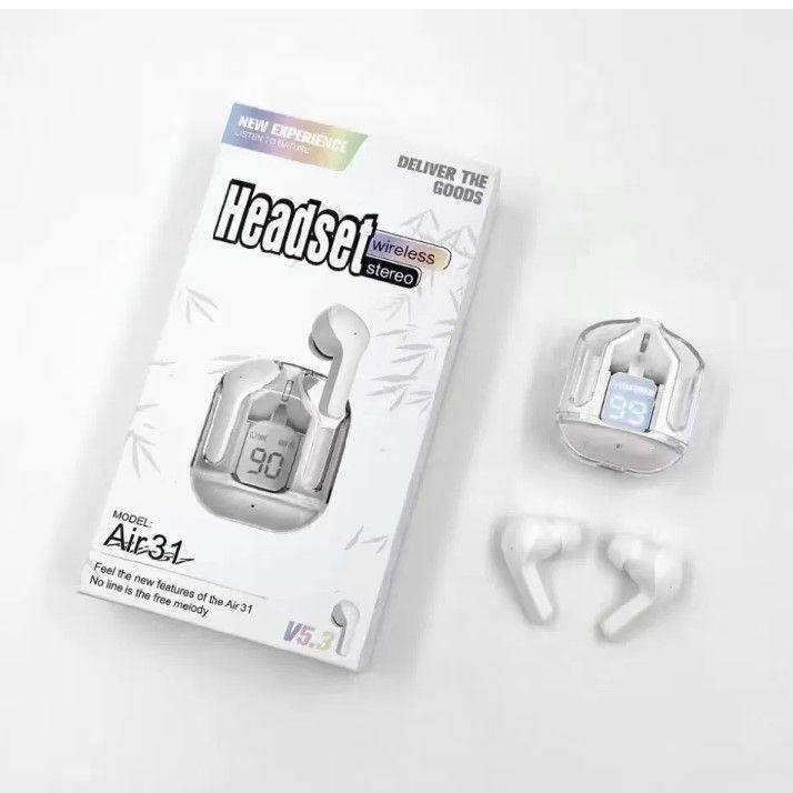 Audifonos Inalambricos Bluetooth AIR 31- Blanco-2