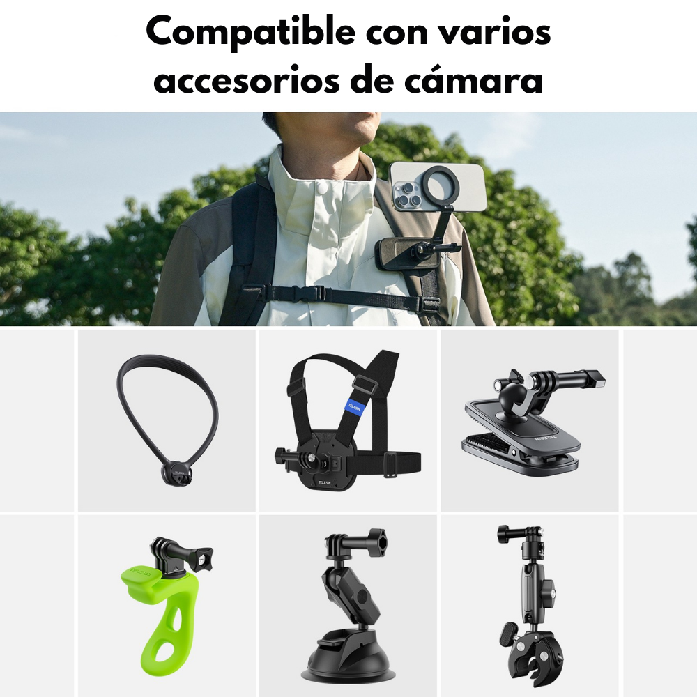 Brazo Magsafe Aluminio Celular para Accesorios de Cámara-3