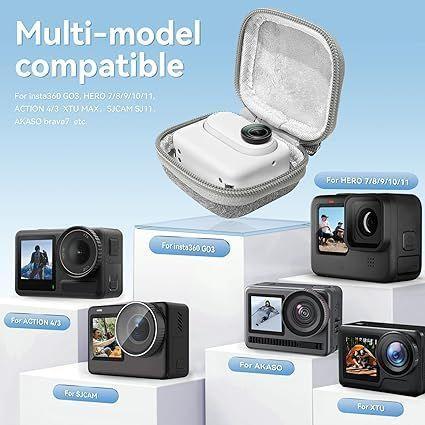 Estuche Portable para Insta360 GO3/2 DJI Osmo GoPro -Telesin-2