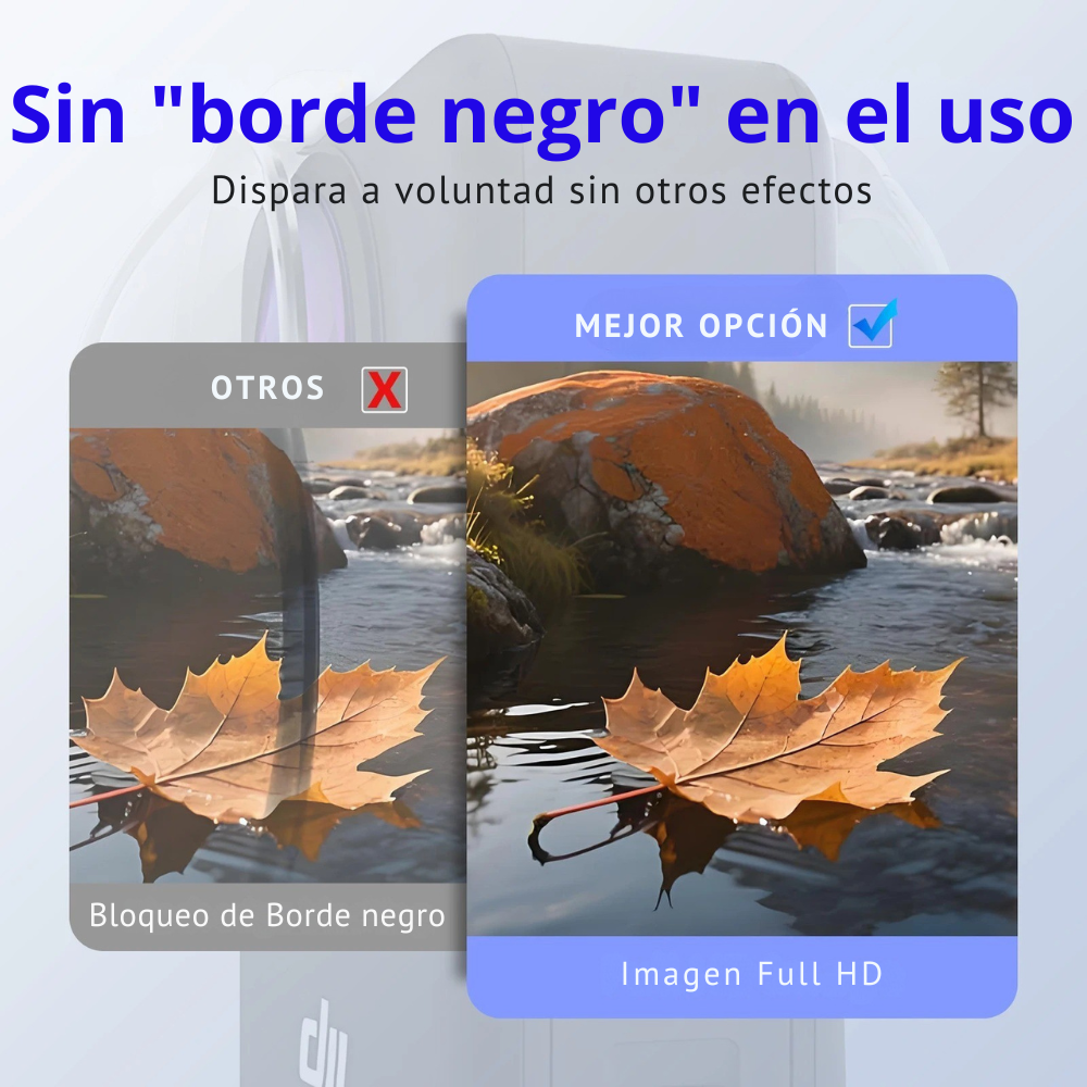 Cubiertas Protector de Lentes Para Cámara DJI Osmo 360-5